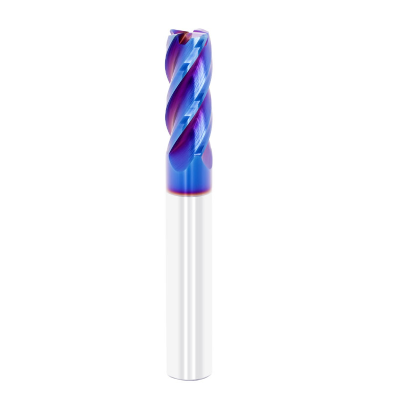 Blue Nano-Coated Radius Cutter for Steel
