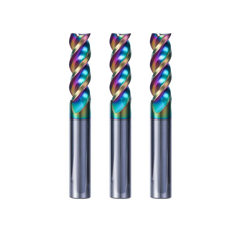 U-Groove High-Efficiency Milling Cutter for Aluminum - DLC Coated